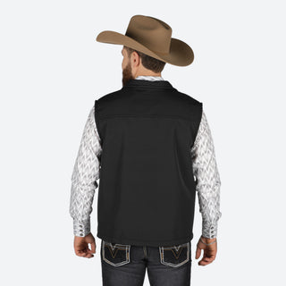 Chaleco Coyote Ranch Negro Caballero