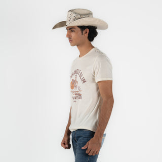 Playera Panhandle Natural Caballero