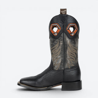 Bota Caborca Sven Bissonte Negro Caballero
