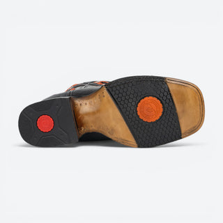 Bota Caborca Sven Bissonte Negro Caballero