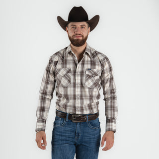 Jeans Wrangler Flare Cintura Alta Dama