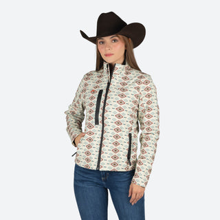 Chamarra Denver Aztec Pistache Dama