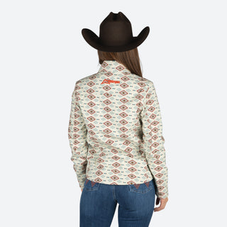 Chamarra Denver Aztec Pistache Dama