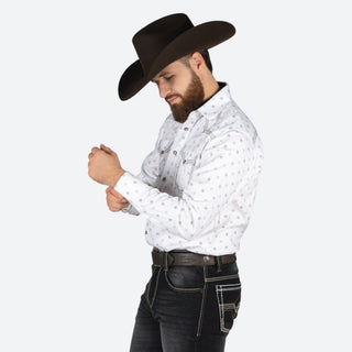 Camisa Golden Rooster 302 Blanco Caballero
