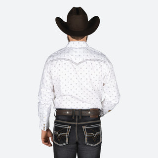 Camisa Golden Rooster 302 Blanco Caballero