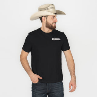 Playera Rock & Roll Black Caballero