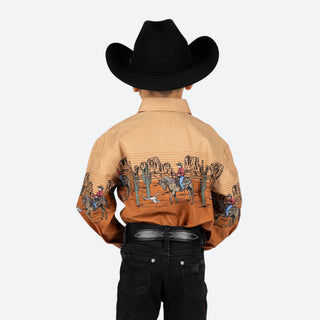 Camisa Panhandle Jinete Niño