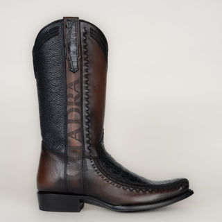 Bota Cuadra Fuscus Cola Belly Plunge Negro Caballero