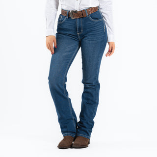 Jeans Wrangler High Rise Dama