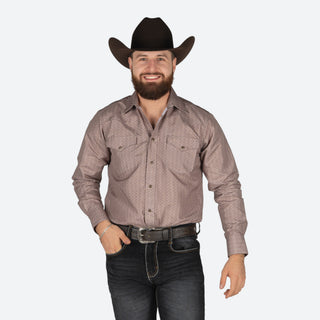 Camisa Rodeo Kaki Caballero