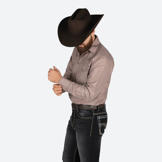 Camisa Rodeo Kaki Caballero