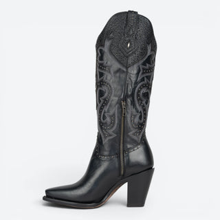 Bota Rio Grande Hanna Calf Negro Dama