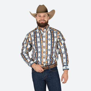 Camisa Ariat Shilo LS Shrt Blue Caballero