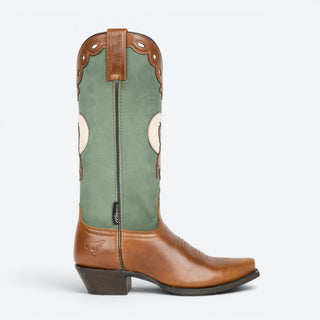Bota Caborca Clemencia Mossil Tan Dama