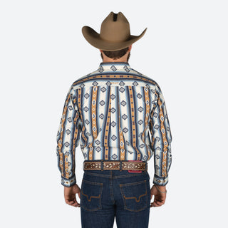 Camisa Ariat Shilo LS Shrt Blue Caballero