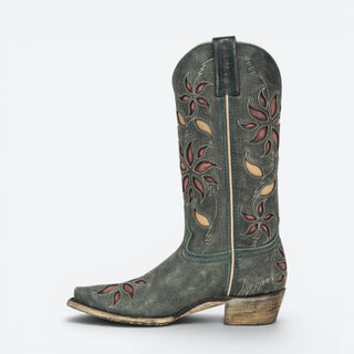 Bota Caborca Eira Vintage Turquesa Dama