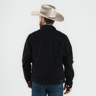 Chamarra Zuggar Mezclilla Negro Caballero