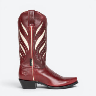 Bota Caborca Eri Mossil Cherry Dama
