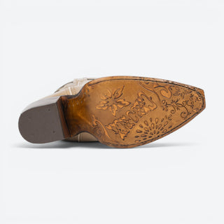Bota Caborca Farfalla Fiorella Chalk Dama