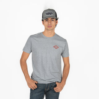 Playera Kimes Ranch San Juan Dark Grey Heather Caballero