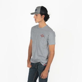 Playera Kimes Ranch San Juan Dark Grey Heather Caballero