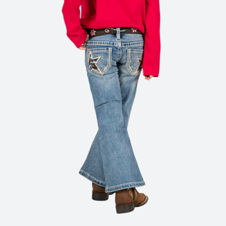 Jeans Rock & Roll Denim Estrella Niña