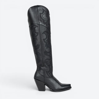 Bota Caborca Kristen Reata Negro Dama