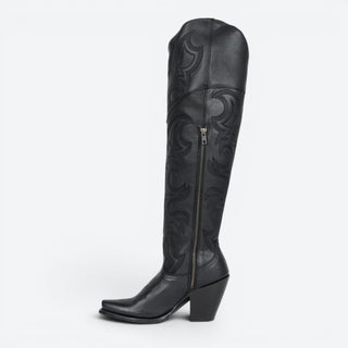 Bota Caborca Kristen Reata Negro Dama