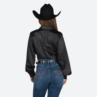 Camisa Ariat Jolie SNP Shrt Black Dama