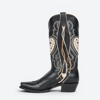 Bota Caborca Andreina Mossil Negro Dama