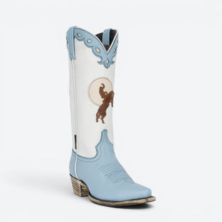 Bota Caborca Clemencia Missouri Azul Pastel Dama