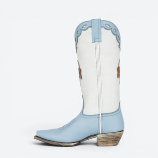 Bota Caborca Clemencia Missouri Azul Pastel Dama