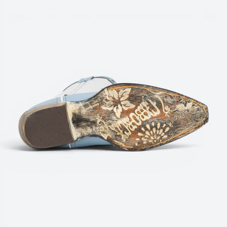 Bota Caborca Clemencia Missouri Azul Pastel Dama
