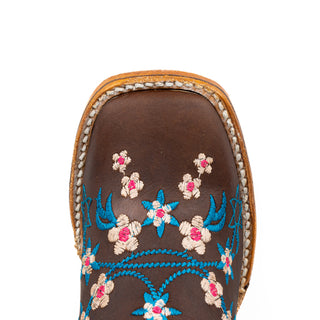 Bota Jar Boots Flores Tan Crazy Niña