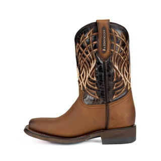 Bota Rio Grande Orlando Crazy Roble Miel Joven