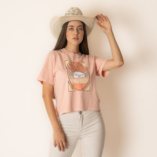 Blusa Kimes Ranch Laurel Canyon Peach Dama
