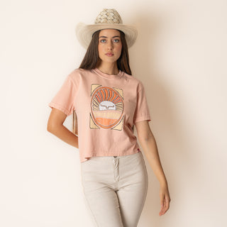 Blusa Kimes Ranch Laurel Canyon Peach Dama