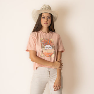Blusa Kimes Ranch Laurel Canyon Peach Dama