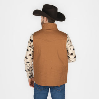 Chaleco Panhandle C&C Lined Camel Caballero