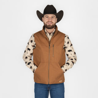 Chaleco Panhandle C&C Lined Camel Caballero