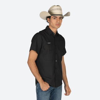 Camisa McAllen Coral Negro Caballero