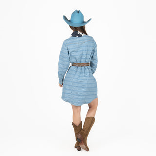 Vestido Wrangler Mezclilla Aztec Dama