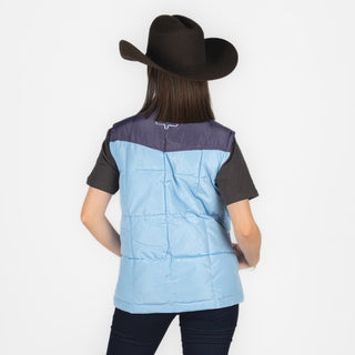 Chaleco Kimes Ranch Wyldfire Sky Blue Dama