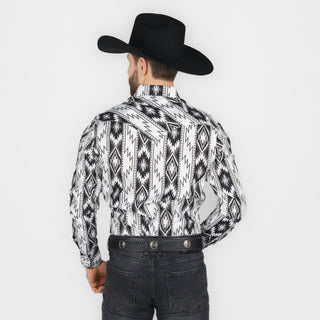 Camisa Rock & Roll Denim RR White Caballero