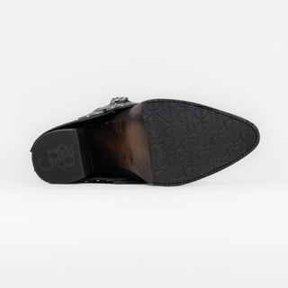 Bota Cuadra Mantarraya Negro Dama