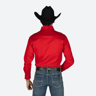 Camisa Coyote Ranch Rojo Caballero