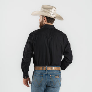 Camisa Rodeo Negro Caballero