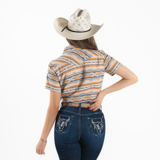 Camisa Panhandle Core Cream Dama