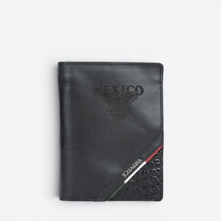 Pasaporte Cuadra Alligator Negro 2026 Caballero