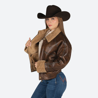 Chamarra McAllen Alpes Camel Dama